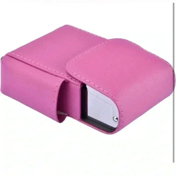 Retro PU Leather Case Opening for Cigarettes Pocket Credit Card Lighter Holder - Picture 8 of 9